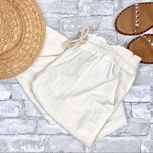 ROXY | Oceanside Linen Blend Beach Pants